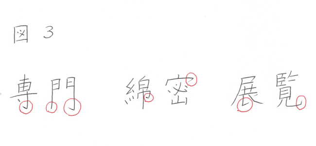 トメハネを書き分けないといけない漢字